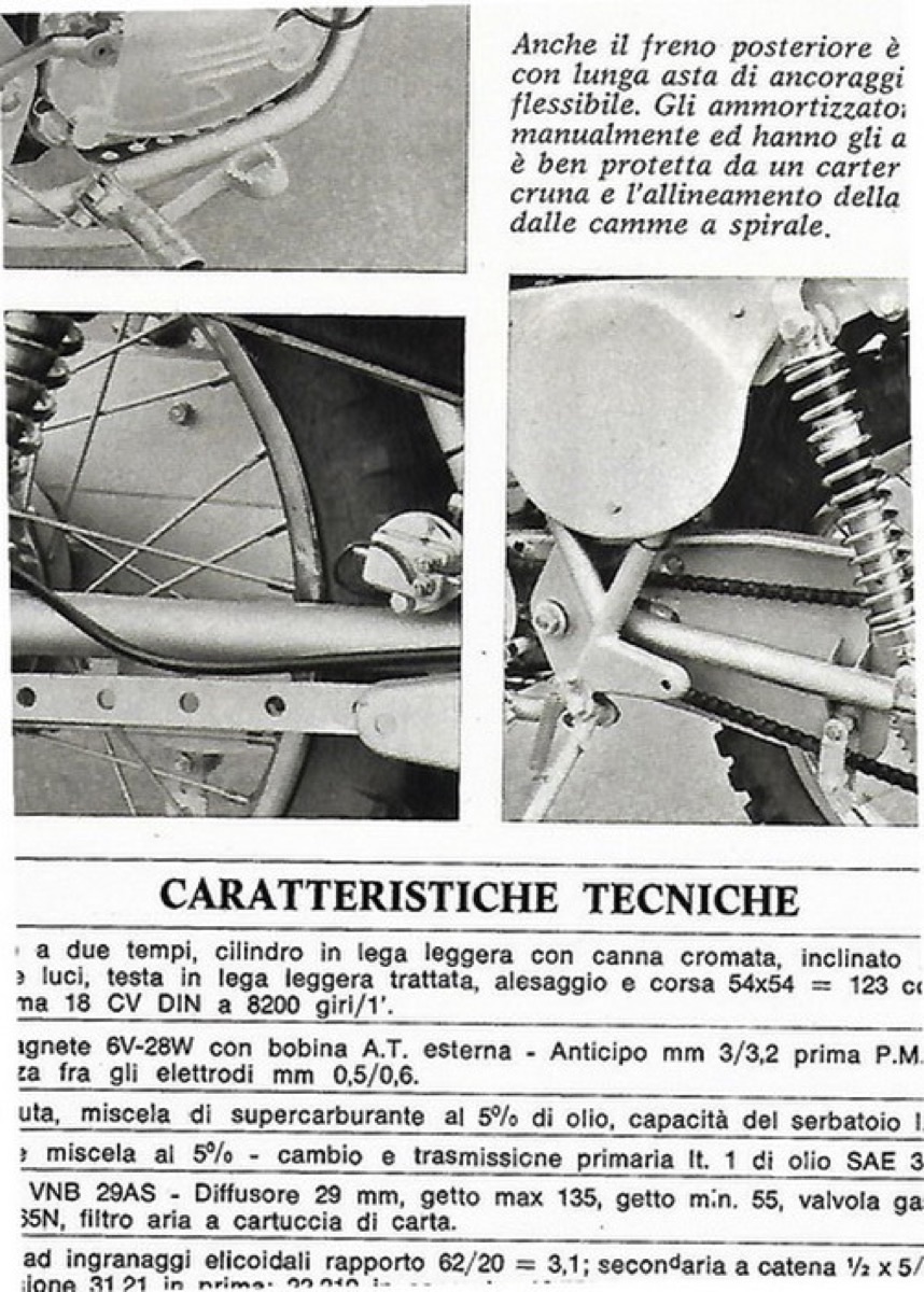 Beta 125 1972 dati