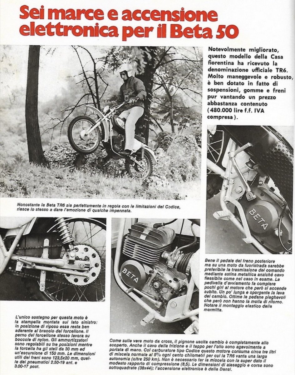Beta 50 tr6 1976