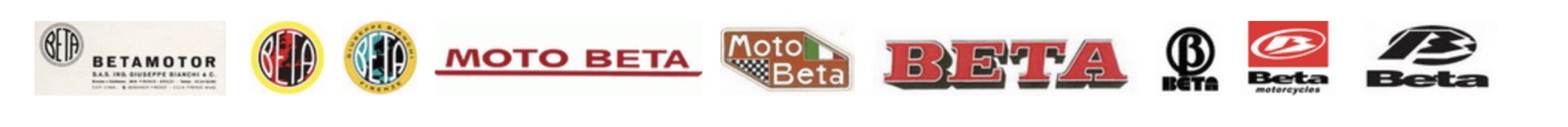 I marchi Beta nel tempo: Betamotor, Giuseppe Bianchi & C., Moto Beta, Beta e Beta Motorcycles